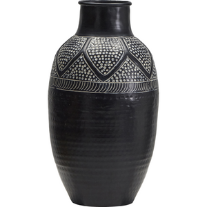 Vase HDBloss schwarz House Doctor