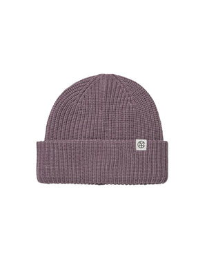 Mütze Beanie Galine Rachelle black plum Moss Copenhagen