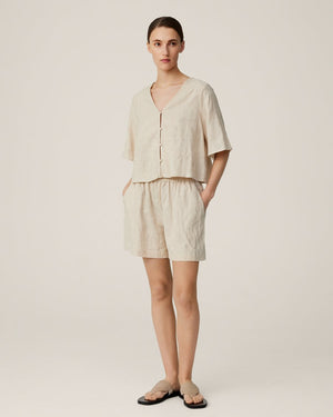 Shorts Ilektra beige Moss Copenhagen