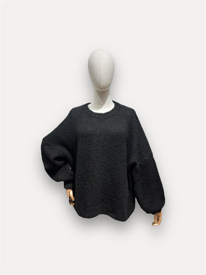 Pullover mit langen Ärmeln schwarz