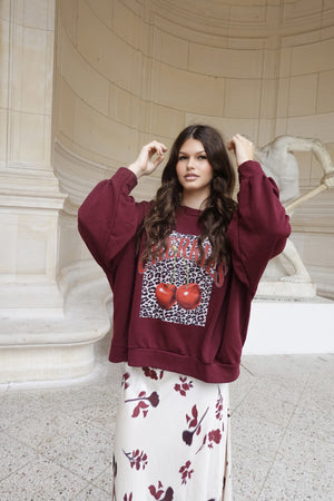 Pullover Cherry bordeaux anikoo